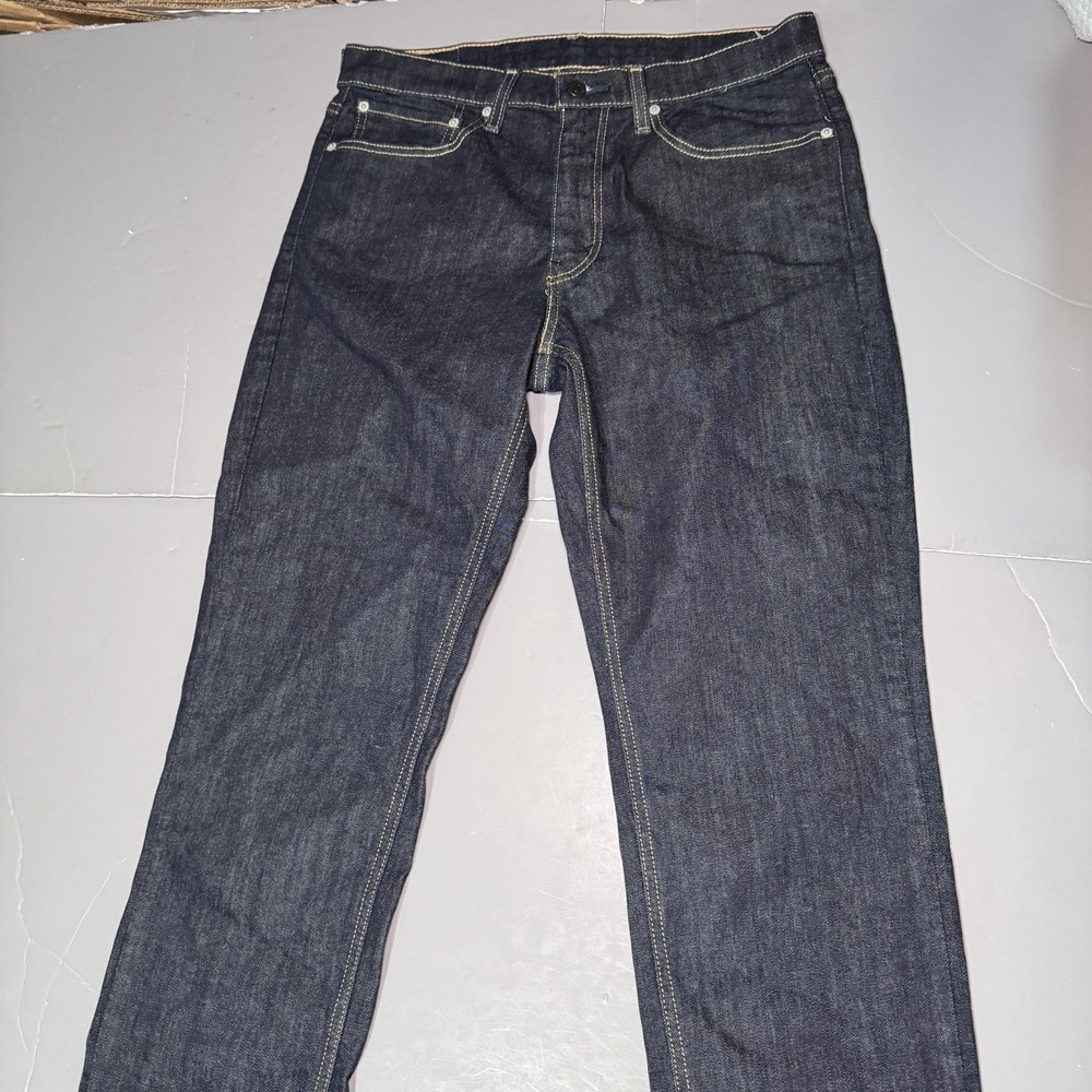Levis Jeans Mens 541 34 30 30.5 Dark Wash Denim New Stretch Athletic Taper